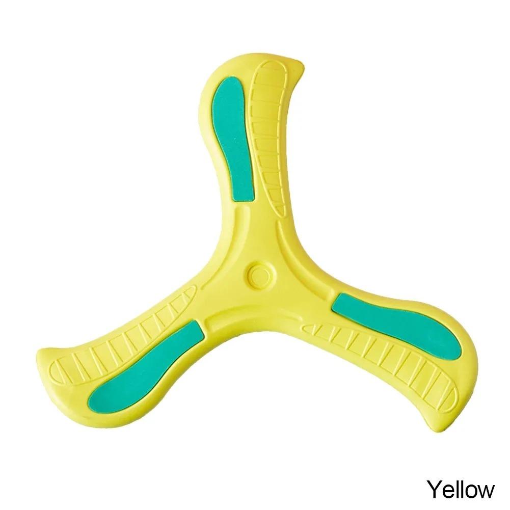 1Pc Summer Outdoor Fun Toys for Ages 3-10 Kids Three-leaf Cross Safe Soft EVA Foam Boomerang Beach Decompression Gift for Childs
