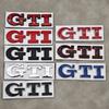ZDFVU1 For VW Volkswagen Jetta MK5 Golf 3D Metal Logo GTI Emblem Car Front Grille Badge Rear Trunk Sticker For Volkswagen VW Polo Golf