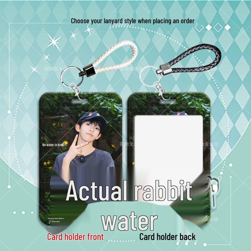4th Gen Chen Junming Sliding Card Holder: Student Meal, Bus, Access & Water Card Case