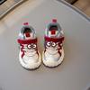 Winter Kids' Sports Shoes: Cozy Velvet-Lined Cartoon Sneakers for Boys & Girls