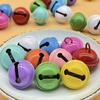 22mm Candy Color Bells for DIY Jewelry & Keyring Gifts - Metal Baked Paint Christmas Accessories