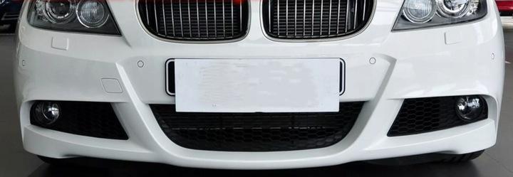 Splitter Flaps Czarny Dla Bmw E90 E91 2009-2013 Lift Lci Dokładka M Pakiet