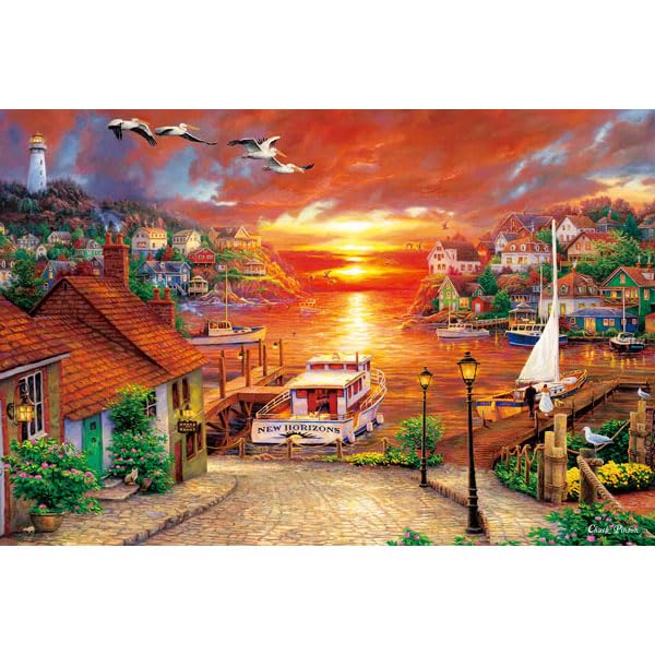 

APPLEONE 1000-788 New Horizons (Chuck Pinson) 1000-Piece (50 x 75 cm) Jigsaw Puzzle, Made in Japan