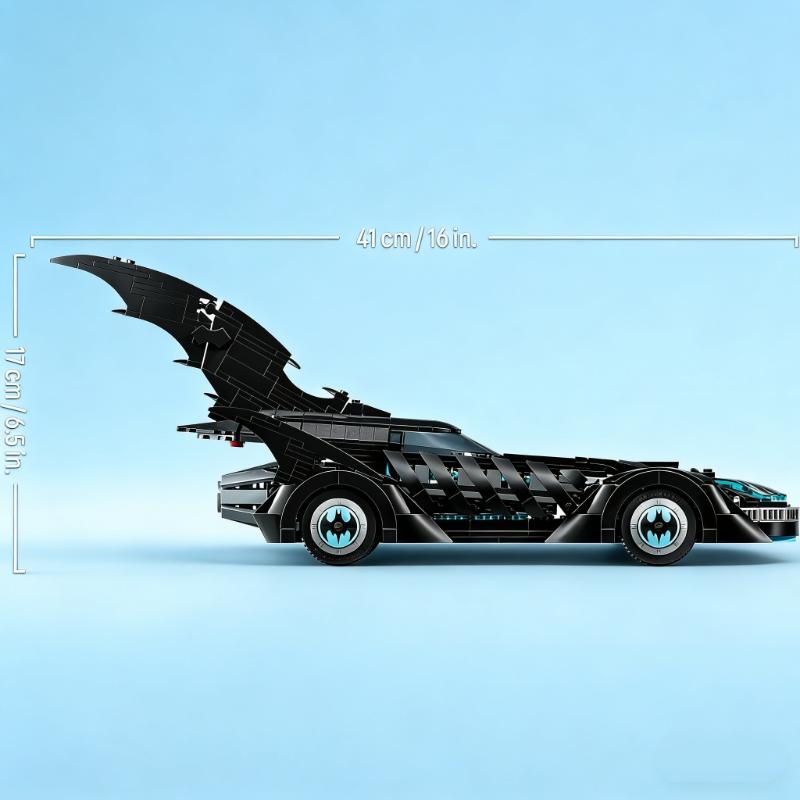 

909pcs FIT Famous Movie Supercar Series 76304 MOC Bat Mobile Alternate Built Model Building Block Bricks Toys Kid Birthday Gifts