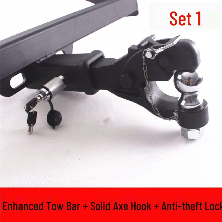 Toyota FJ Cruiser Modified Rear Trailer Hitch & Tow Hook Bracket
