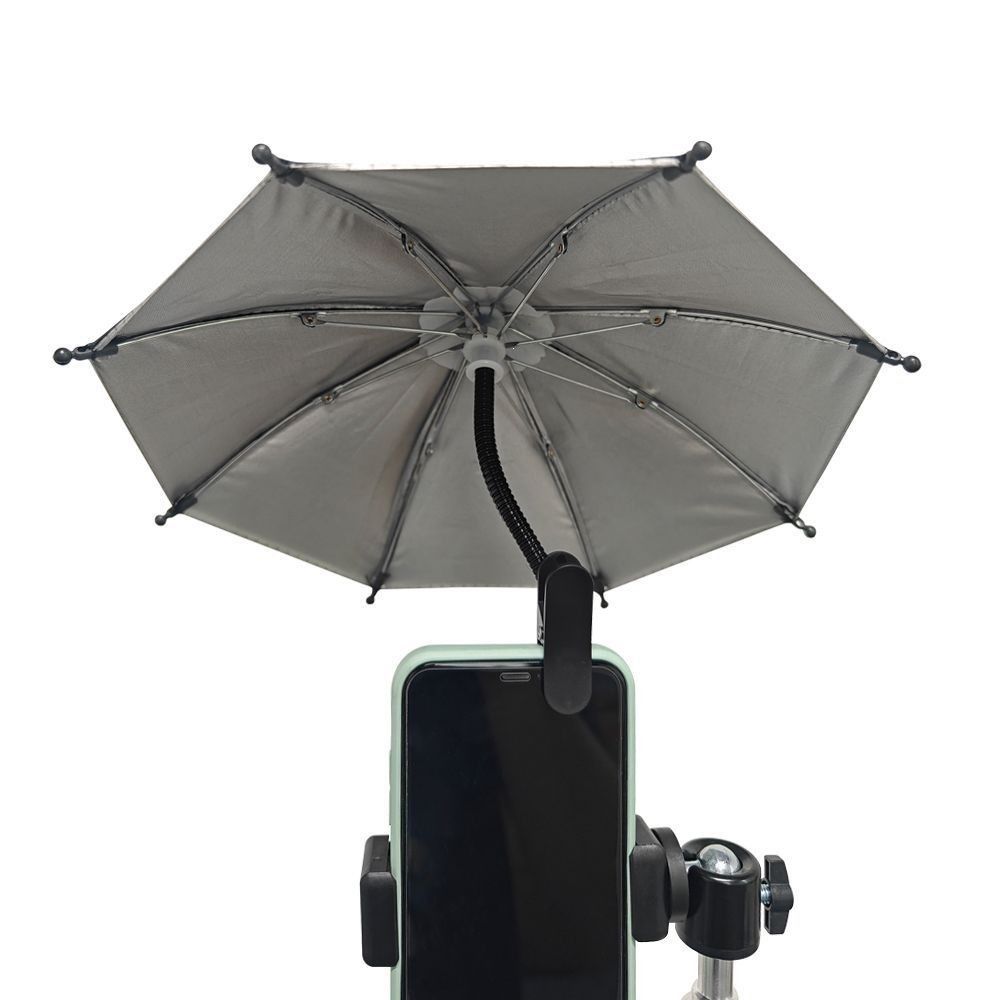 Sun Protection Sunshade Phone Umbrella With Clip Phone Fixed Clip Phone Umbrella Holder  Motorcycle