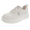 Leather thick-soled heightening little white shoes children's versatile board shoes spring new fashion casual women's shoes sports shoes