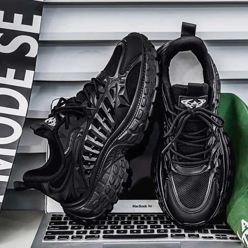 Fashion Lace-up Autumn-spring Sneakers Men's White Training Mans Trainer Men's Sports Running Shoes Clearance Tenia Deadlift Resort