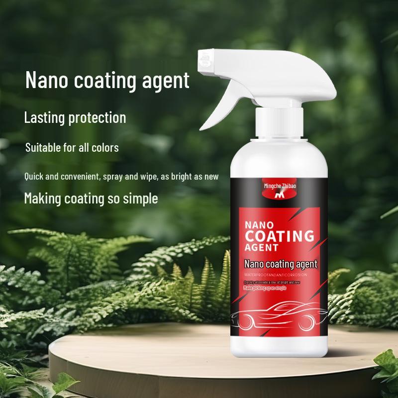 Nano Car Wax & Polish Spray - Crystal Coating Agent for Car Paint Protection & Shine