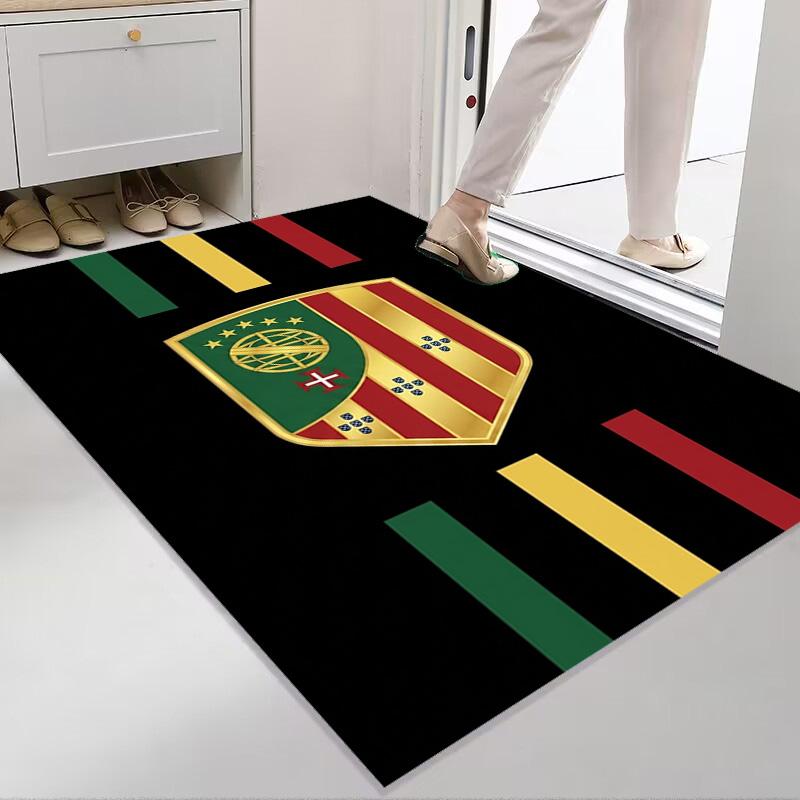 Royal Emblem Fabric carpet Living room and bedroom mats Doormat Art Christmas gifts Doormat
