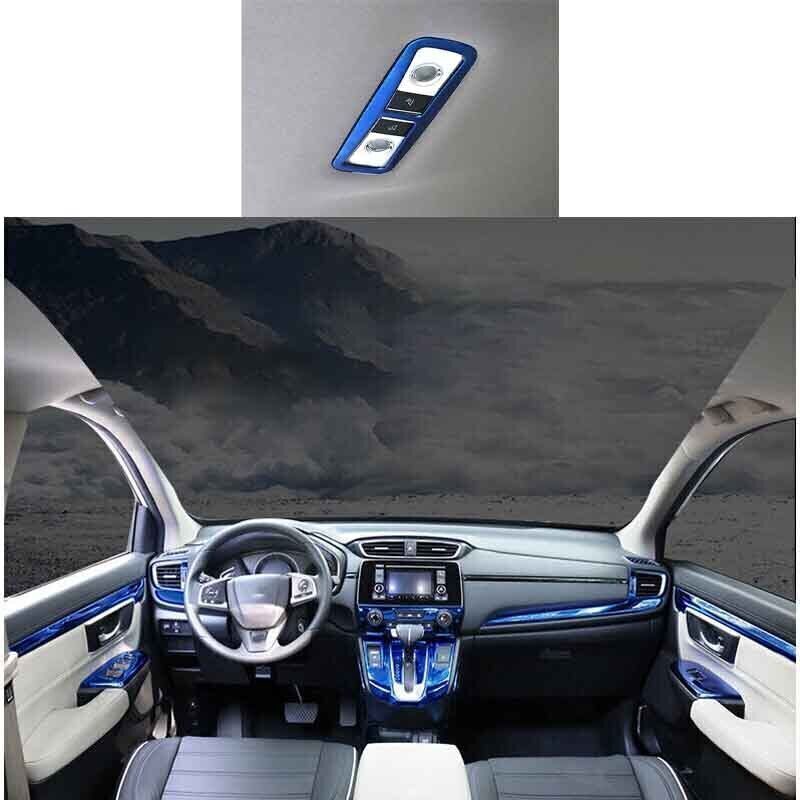 Cover Trim 1Pcs For Honda CRV CR-V Rear Reading Light Blue Titanium 2017-2022