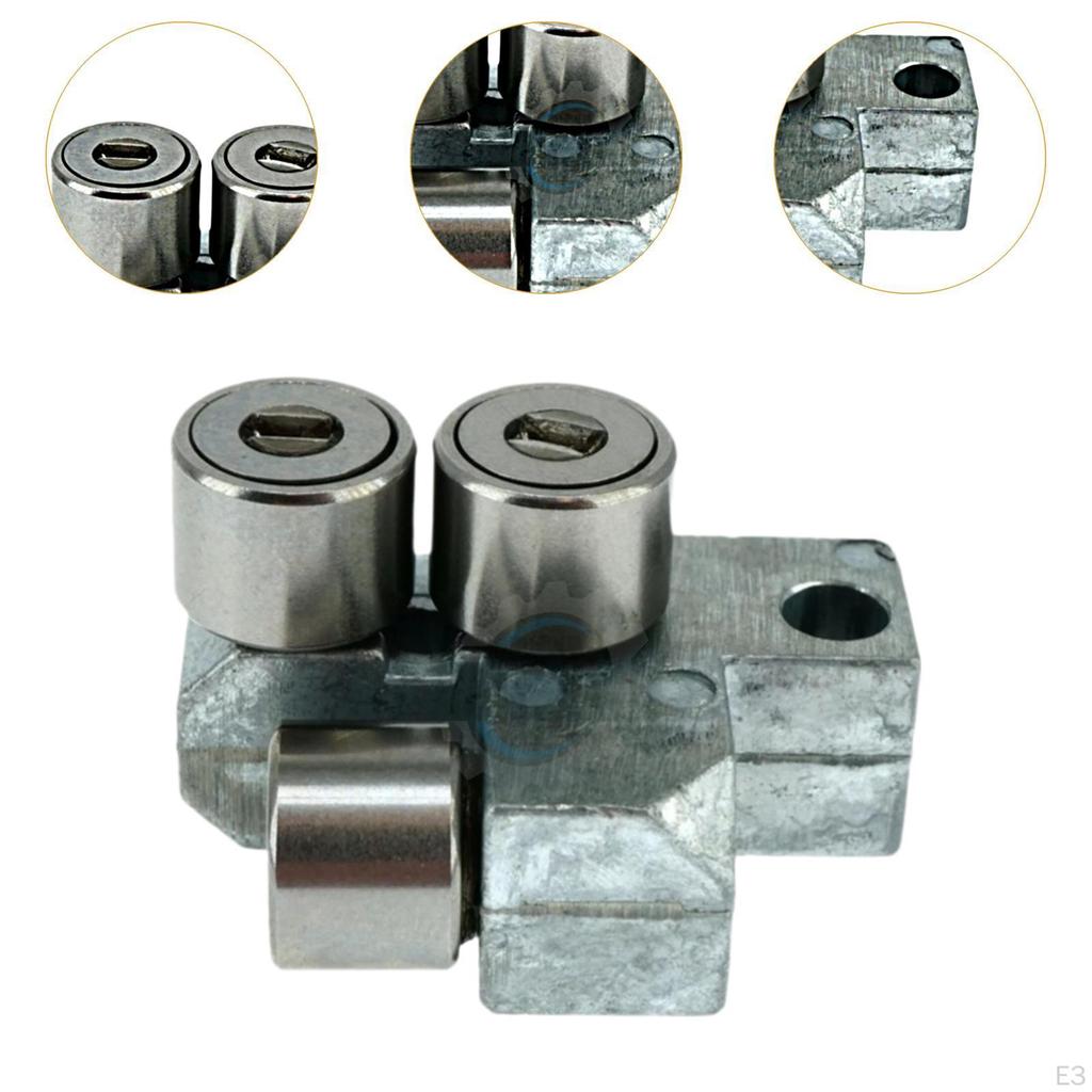 Ansamblu Rulment Ghidaj Pânză Față Ferăstrău cu Bandă, Kit Role de Ghidare Șină