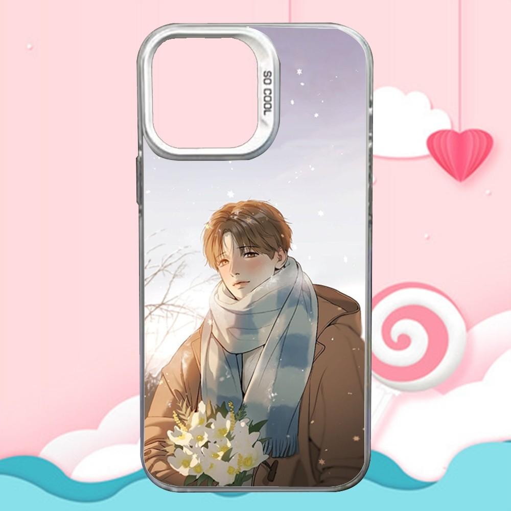 Comics J-Joo Jaekyung Phone Case For iPhone 16,15,14,13,12,11,Mini,Pro,SE,MAX White Matte Shockproof Cover iPhone16