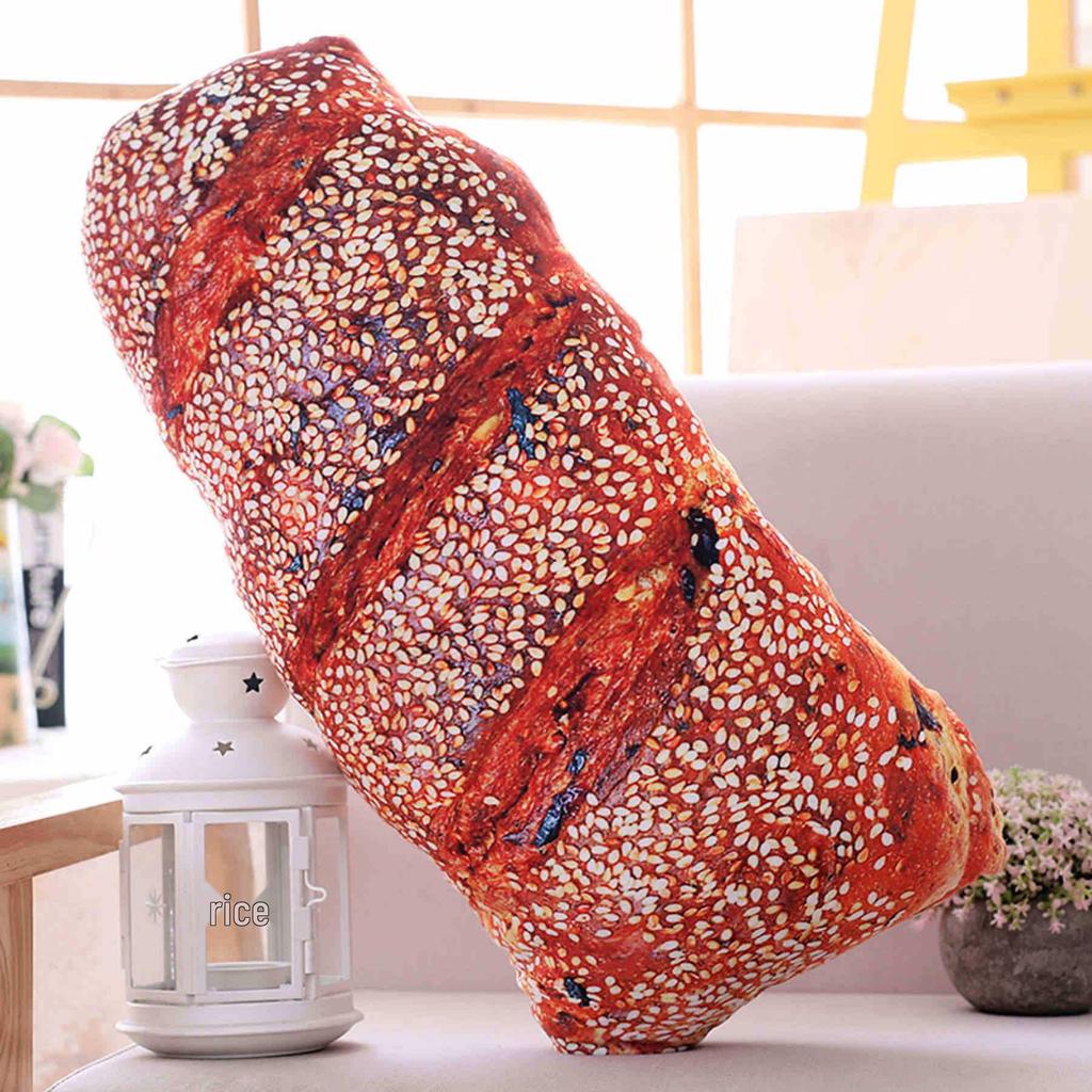 3D Simulation Snack Butter Bread Cushion Pillow for Kids' Birthday Gift