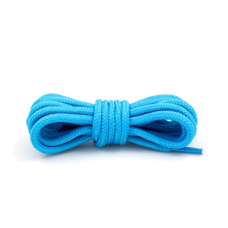 1Pair 21 Color Round Shoelaces Polyester Solid Classic Shoe laces Boots Sneakers Shoelace strings 90cm 120cm 150cm length