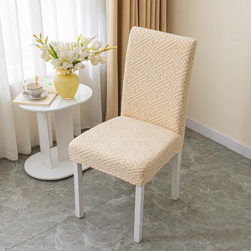 Four-season Elastic Thickened Full-inclusive Chair Cover Seat Dining Table Cover Universal Set