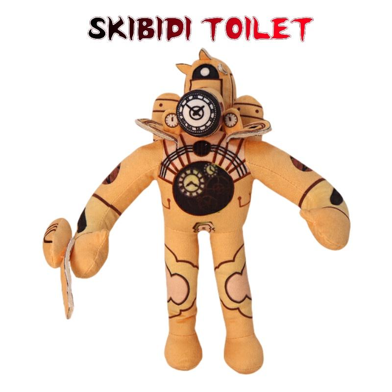 Skibidi Toilet Plush Super Combo King Of Clocks Pp Cotton Stuffed Toy