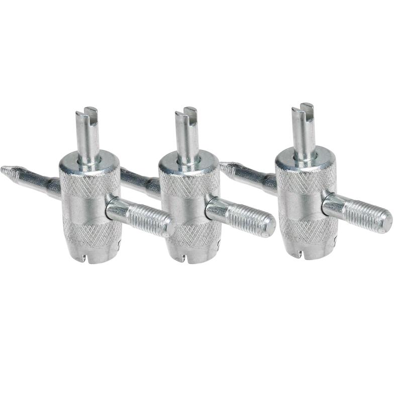 1-5PCS Tyre Valve Core Wrench Four-in-One Tyre Valve Core Screwdriver Universal Deflation Switch Automotive Tyres Repair Tool