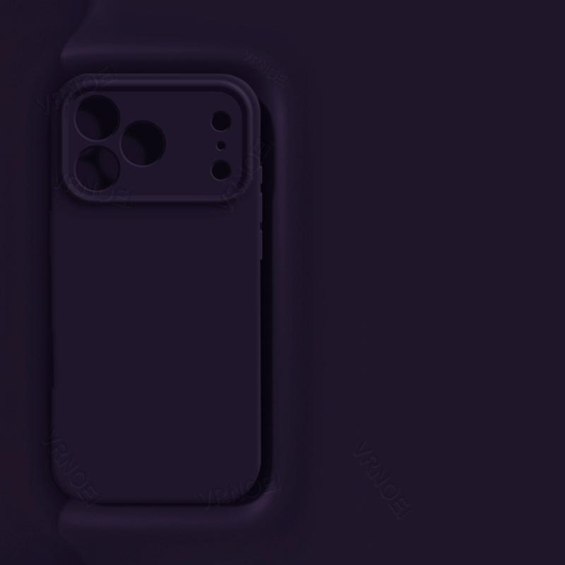 Original Silicone Feel Lens Protection Case For iPhone 17 14 12 11 13 15 16 Pro Max for Apple 16 15 14 Plus Air Shockproof Cover