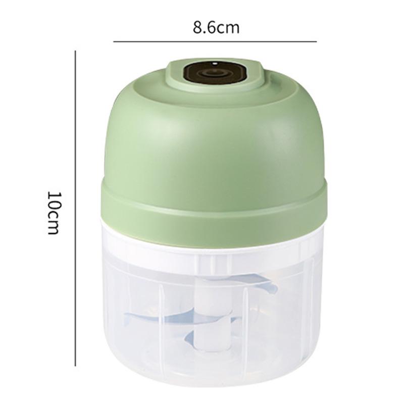 Electric Garlic Purer 100/250ML Mini Electric Garlic Chopper USB Charging Ginger Vegetable Cutter Food Chopper Kitchen Tools