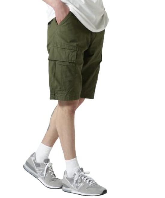 AVIREX COTTON RIPSTOP FATIGUE SHORT Men's 2XL 310 Olive 783-3913006