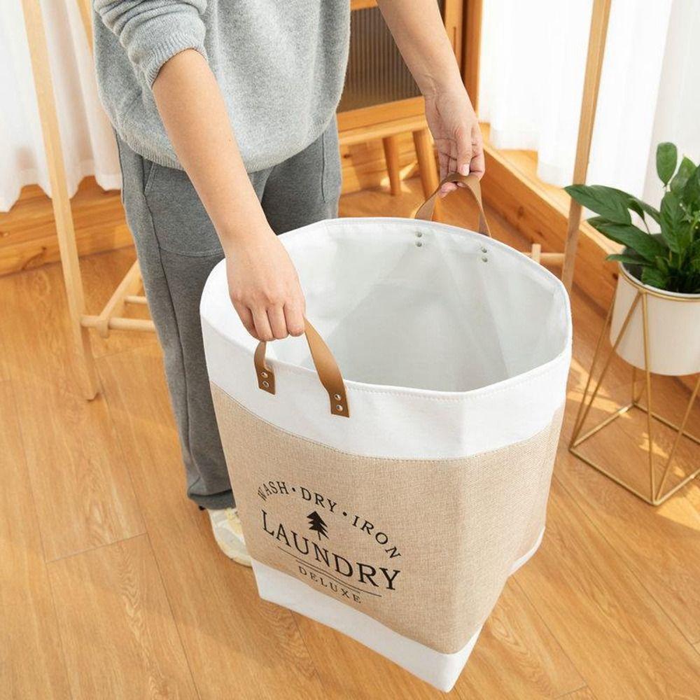 Collapsible Large Capacity Laundry Basket Foldable Dirty Clothing Orgnizer  Bedroom