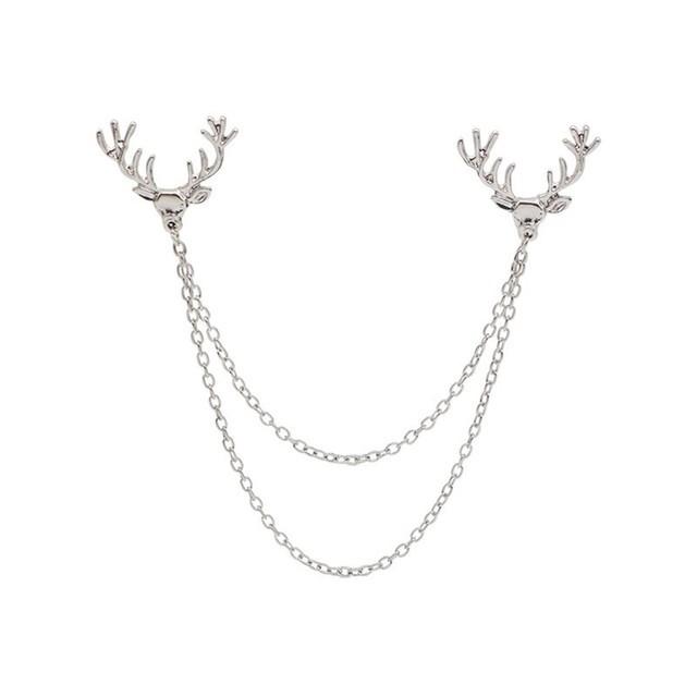 

1 пара нежных брошей в виде листьев деревьев для женщин и мужчин, винтажные крылья лося, пальма, кристалл, джинсовая рубашка, костюм, лацкан, брошь в стиле ретро