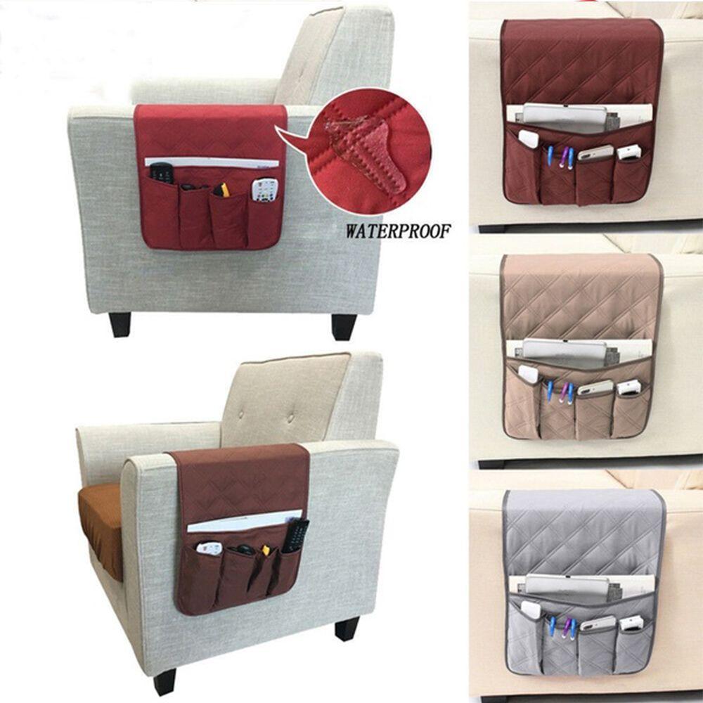 Holder Remote Control Couch Bedside Storage Organizer Sofa Storage Bag Storage Pockets Hanging Bags