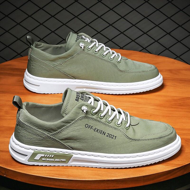 Canvas shoes spring new soft-soled sports casual shoes breathable lightweight board shoes