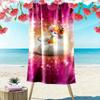 Diddl Print Strandtuch, Großes Weiches Schnelltrocknendes Handtuch für Strand Camping Schwimmen
