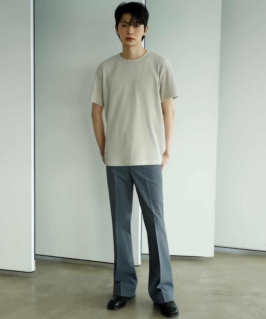 SIGNATURE Flare Bootcut Slacks [Melbourne Grey]