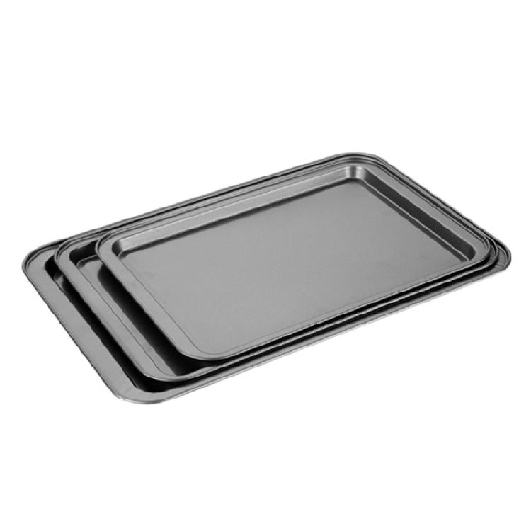 

Easy to Use Nonstick Pizza and Chip Tray Durable Carbon Steel Oven Sheet Functional Beginner Friendly Bakewares 1