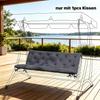 Comfortable Cushion for Rocking Chair with High Backrest, Versatile Cushion for Garden Swing, Elegant Bench Cushion (only with 1pc cushion)