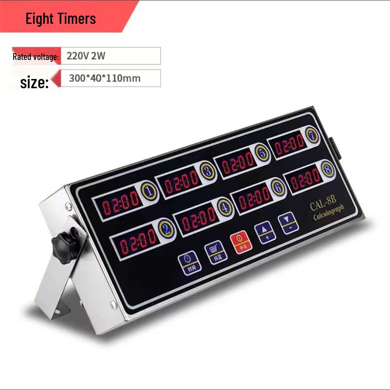 Commercial Multi-Channel Kitchen Timer