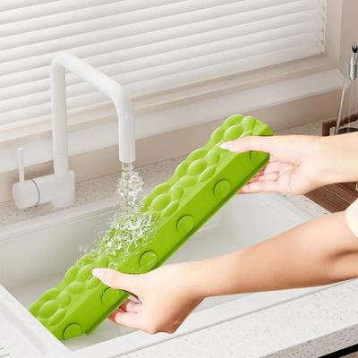 1pc Silicone Splash Guard Sink & Shower - Heavy-Duty Splash Barrier, Non-Slip Dishwasher Splash Deflector,Bathtub Splash Stopper