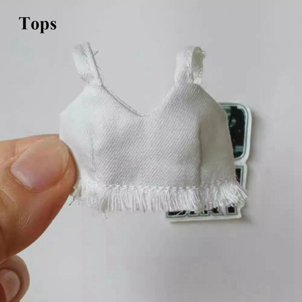 

Повсякденний одяг, милі штани-кльош ручної роботи, сексуальні топи для ляльок Блайт ob24 ob22 White Tops