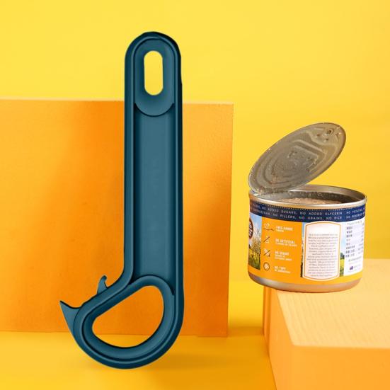 Ring-Pull-Dosenöffner-Werkzeug in J-Form, praktischer Pop-Top-Glasöffner, Hilfe für Senioren und Arthritis, ergonomischer, einfacher Laschenöffner für Soda-Bierdosen