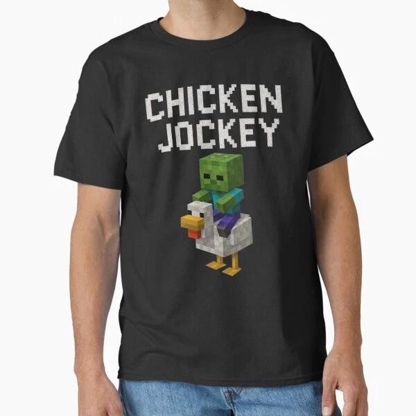 Chicken Jockey Zombie Classic TShirt Made In UsaAus TShirt S2xl