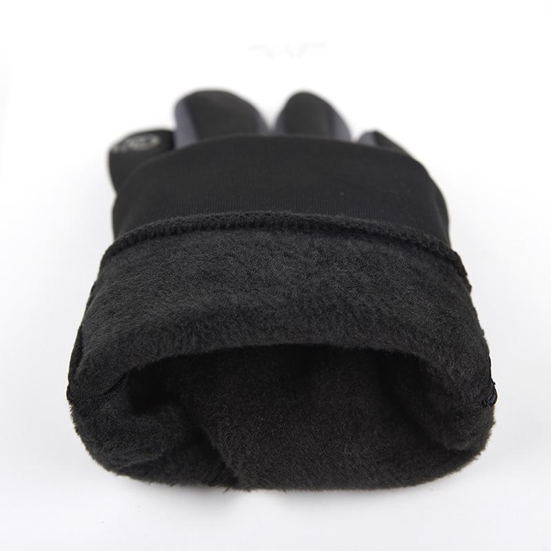 Warm Fleece Lined Gloves For Men And Women Outdoor Cycling Windproof Waterproof Touchscreen Skiing Gloves
