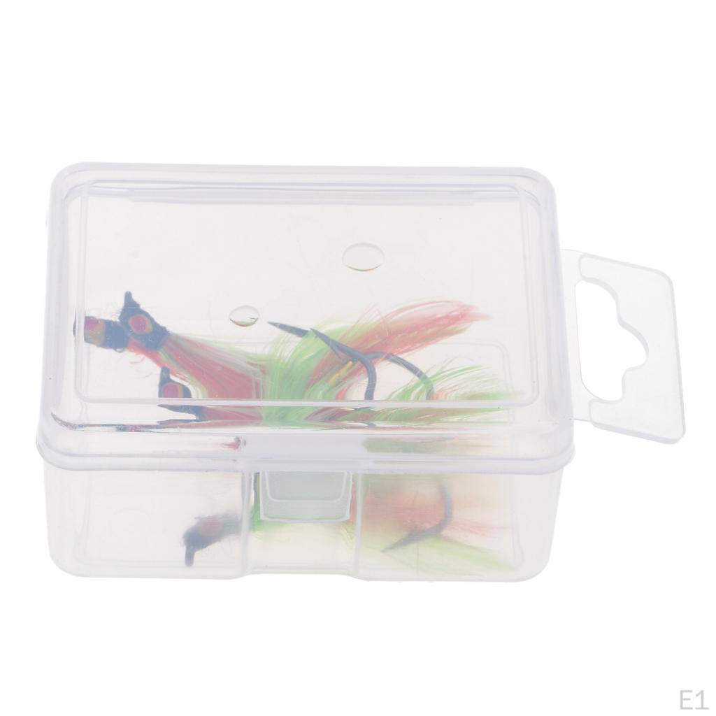 5pcs Fishing Streamer 4.3cm with Hook