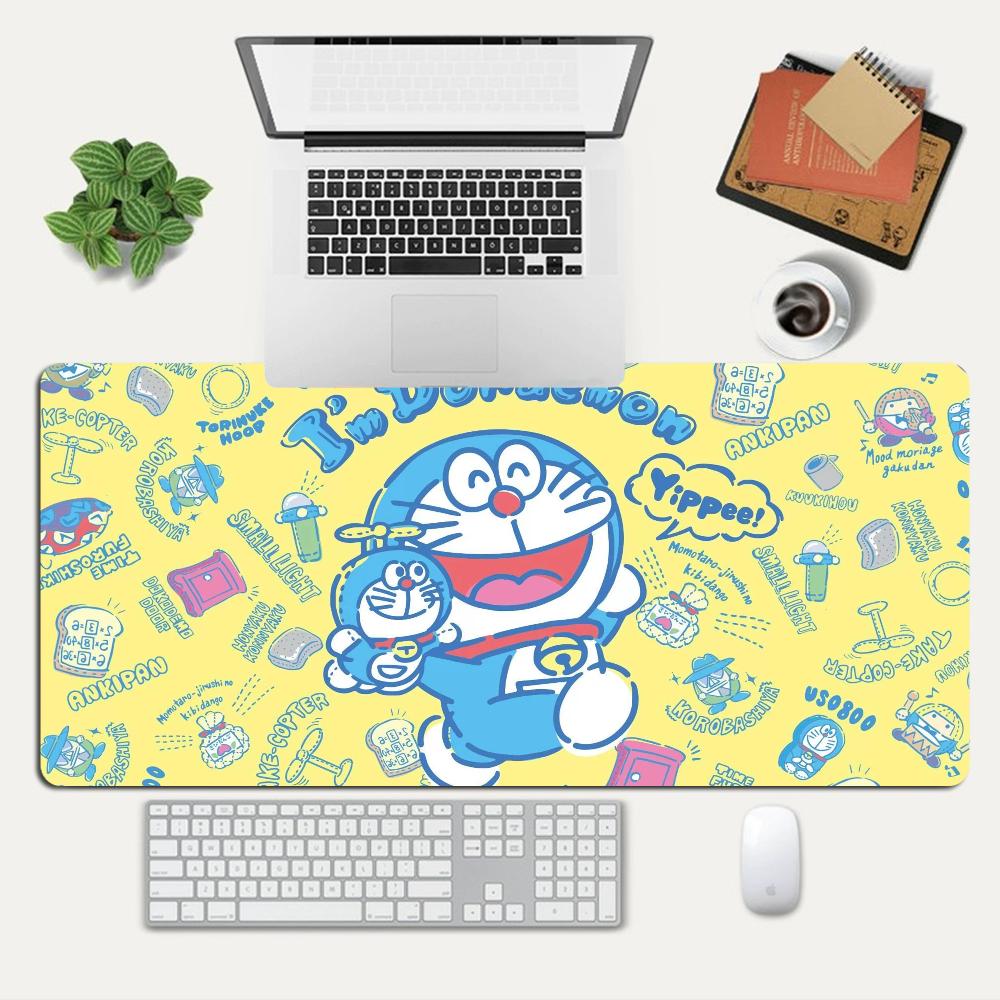 Cartoon D-Doraemons Mousepad Large XXL Thickened Mouse Pad Oversized Gaming Keyboard Notebook Table Mat
