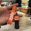 Cartoon Super Simulation Coke Sprite Drink Bottle Can Couple Bag Car Pendant Small Gift Keychain