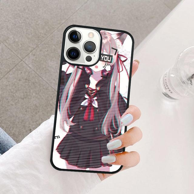 Sad Japanese Phone Case Cover For iPhone 17 Air 15 16 14 13 12 Pro Max 11 Pro Max Plus Coque Shell