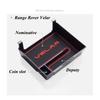 Car Center Console Armrest Storage Box For Range Rover Velar 2017~2022 Central Storage Organizer Container Tray Accessories