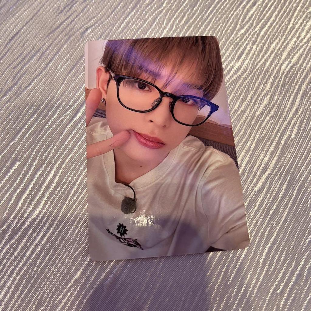 [USED] &TEAM Chinese One Direct Entertainment Moon Wolf Hong Kong Fan Signing Event Winner Trading Card HARUA