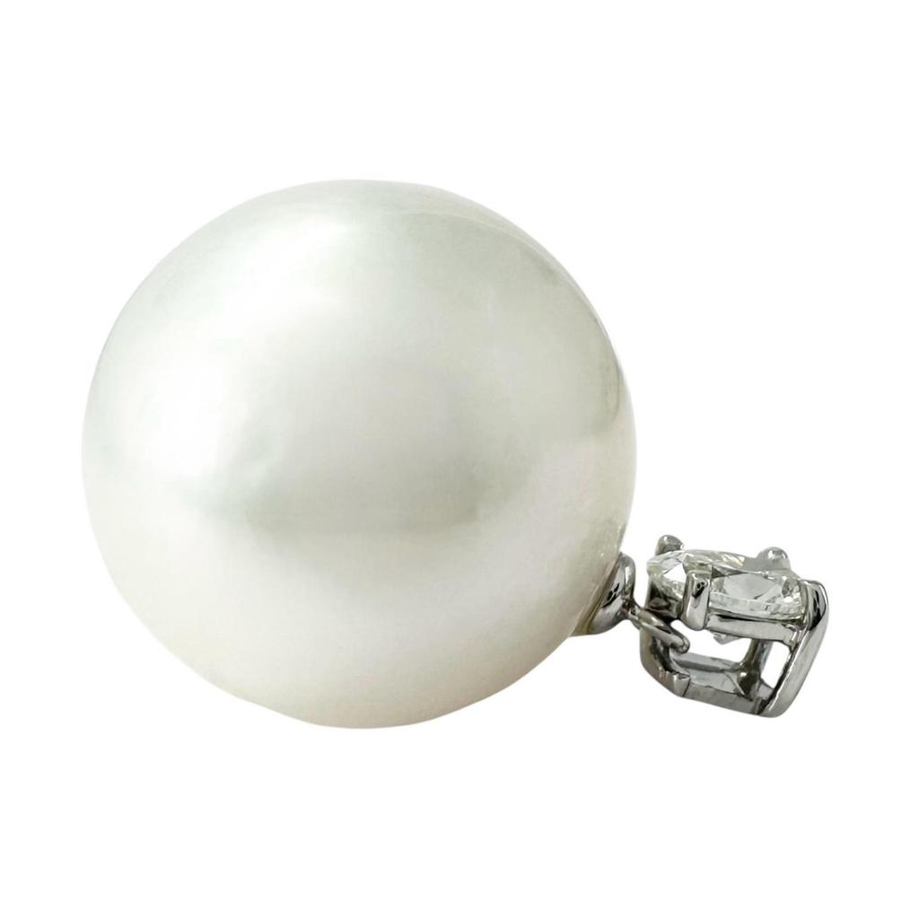 Pendant top Silver Women Pearl used