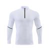 Men's Spring Quick Dry Long Sleeve Half-Zip Fitness Running Shirt