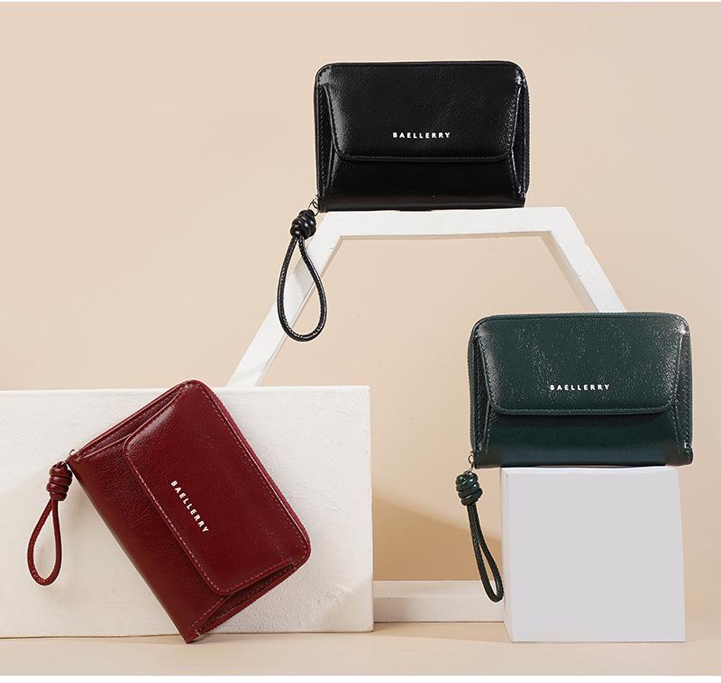 Women's High-end Mini Zipper Wallet & Card Holder