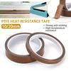 PTFE Flame-Retardant Tape 10M Long X 10mm Wide X 0.18mm Thick High Temperature Insulation Tape High Temperature Resistant