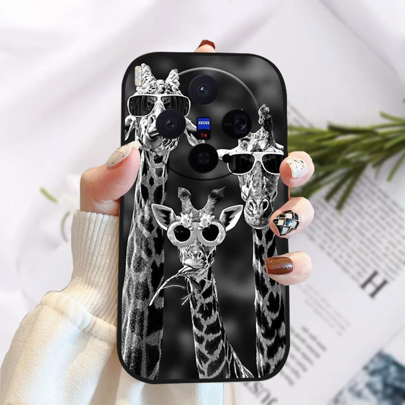 Case For VIVO X300 X 300 5G Shockproof Silicone Soft TPU Case For VivoX300 Back Cover Coque Stylish Painting Protective Fundas